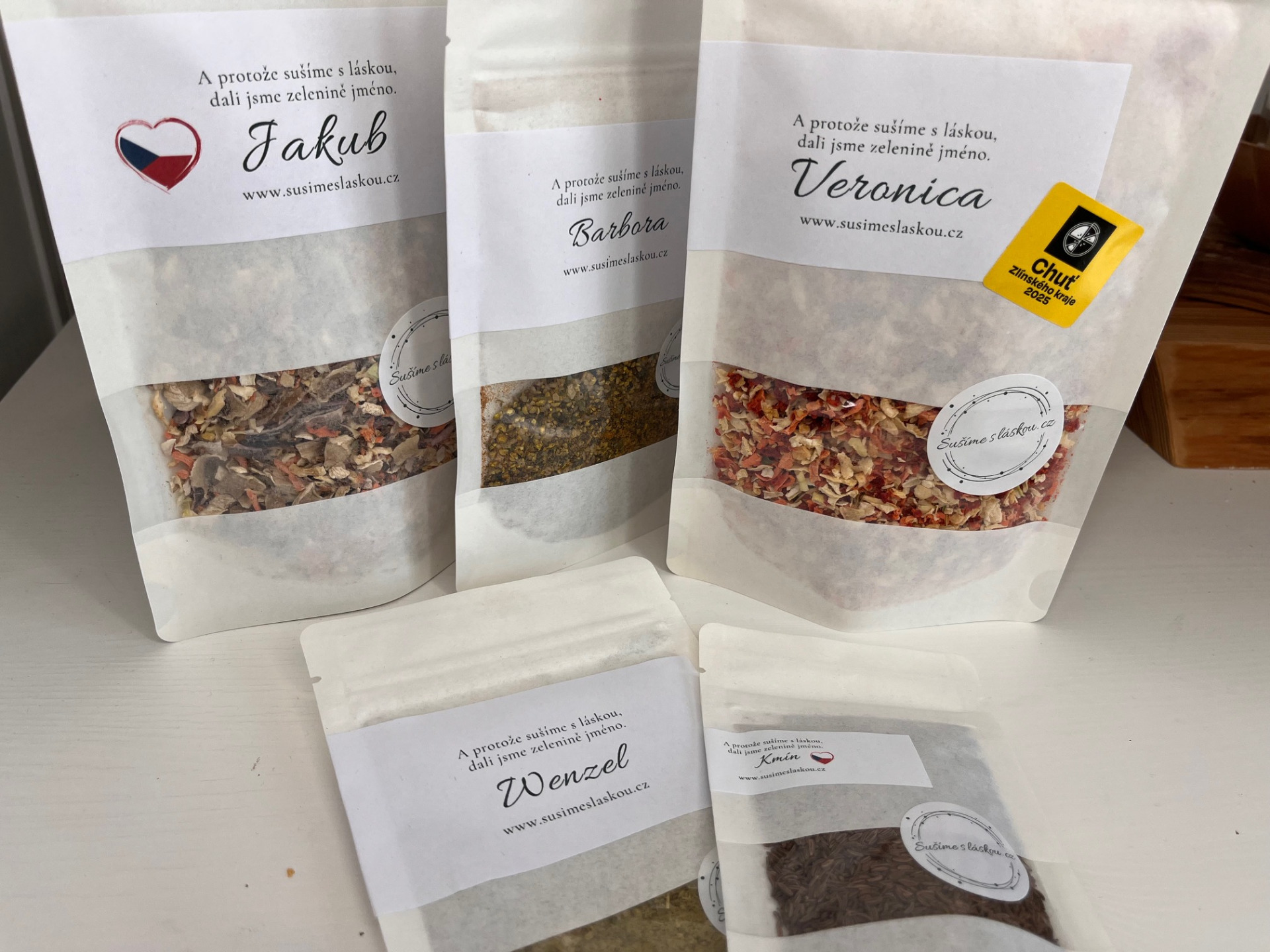 aktuální složení setu